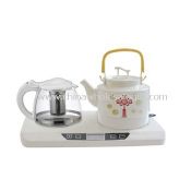 digital porcelain electric kettle set images