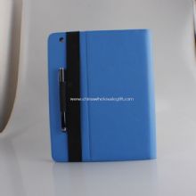 Polyurethane Smart Cover stand with pen strap for ipad2/3 images