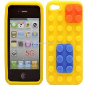 iPhone5 block design rubber silicone case images