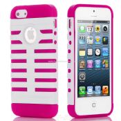 iPhone5 Hybrid High impact Combo Hard Silicone Rubber Case images