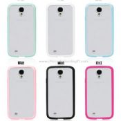 Plastic PC TPU Frame Bumper Dual Colors Hard Case For Samsung Galaxy S4 images