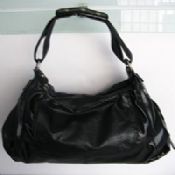 PU black shoulder bag images