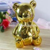 Golden Plated Bear Bank images