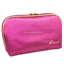 soft satin fabric Cosmetic Bag images