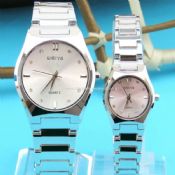 Stainless steel lover sports watch images