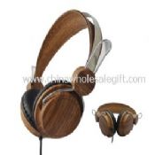 Wooden Stereo Headphone images