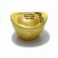 Portable mini gold ingot speakers with usb sd card small picture