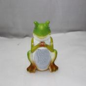 Frog style mini speaker with LED light Support FM images