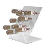 Modern and Stylish Acrylic Wine Rack for Small Beer Bottles images