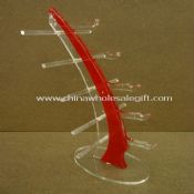 Tree shape red/clear acrylic sunglasses display stand images