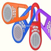 Colourful keychain style portable wireless outdoor speaker images