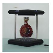 Magnetic Wine bottle floating display images