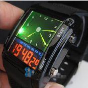 Fashion designed LED Analog and Digital Unisex Wrist Watch images