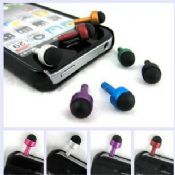 Touch pen with a dust plug for earphone images