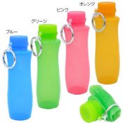 500ml foldable silicone water bottle images