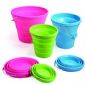 Silicone collapsible bucket small picture