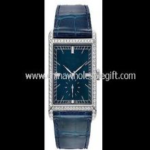Sky Blue Square Steel Watch images