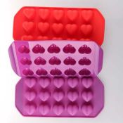 Heart silicone ice mould images