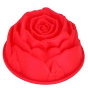 Rosed shaped silicone bakeware images