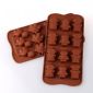 Christmas silicone chocolate mould small picture