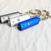 Mini led flashlight with keychain images