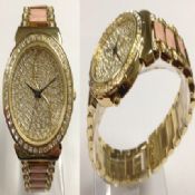Full crystal dial watch images
