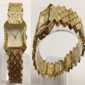 Glitter gold watch images