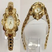 Gold flower watch images