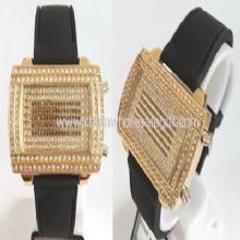 LED gold crystal watch images