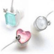 Diamond earbud earphone images