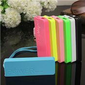 4000mah mobile battery charger with keychain images