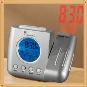 Calendar fashion led backlight weather station projection clock images