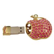 Custom lovely apple shape USB Flash Drive images