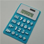 Flexible 8 Digits Silicone Calculator images