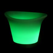 LED flower pot light with color changing remote control images