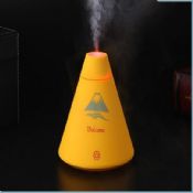 Mini humidifier with LED volcano shape designed images