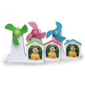 Mini usb fan with customized message images