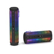 USB sd card portable wireless bluetooth speaker with light showing images
