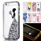 LED Flash Light Case+Bumper For iPhone 6s Case Transparent small picture