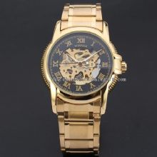 gold men full steel watch images