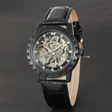 Herren Leder Armbanduhr images