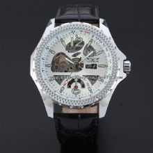 Herren Leder Armbanduhr images