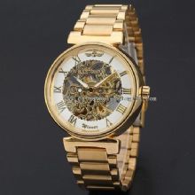 reloj de oro de acero inoxidable images
