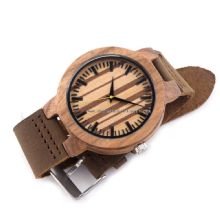 quartz wooden case watch images