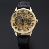 Rome digital hollow hand winder watches for men images