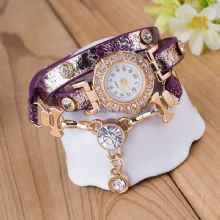 chain rhinestone bright strap bracelet watch images