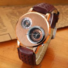 reloj de cuarzo de cuero para hombre images