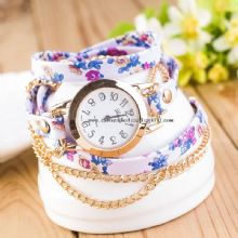 Fashion Luxury Chain Flower Women Watches images