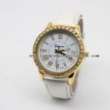Leather Strap Gold Plated Watches images