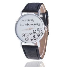 Relojes de cuarzo con bandas de cuero images